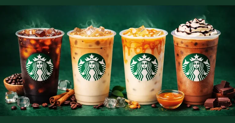 Starbucks Cold Coffee Menu Feature