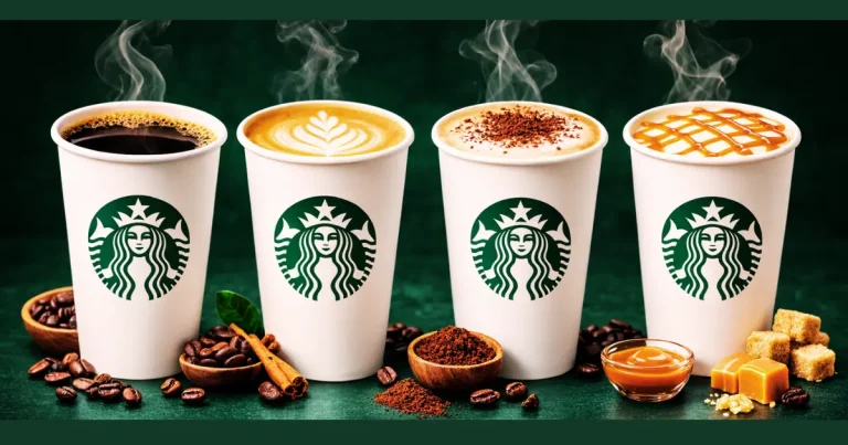 Starbucks Hot Coffee Menu Feature
