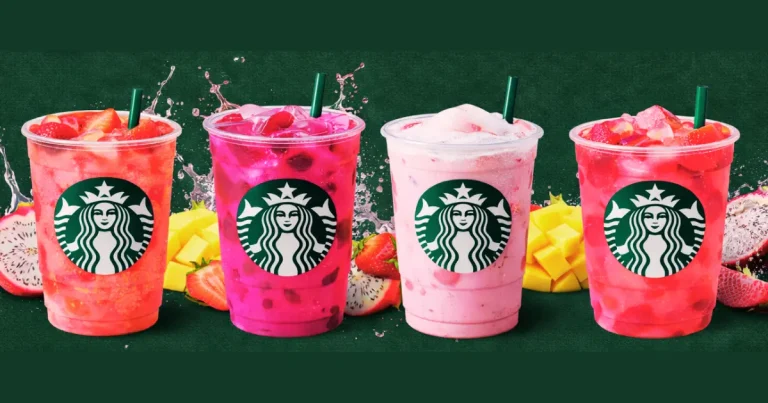 Starbucks Refreshers Menu Feature