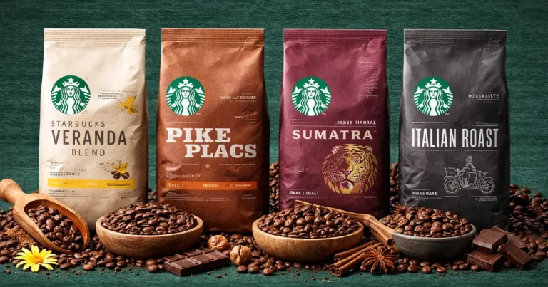 Starbucks Whole Bean Menu Featured
