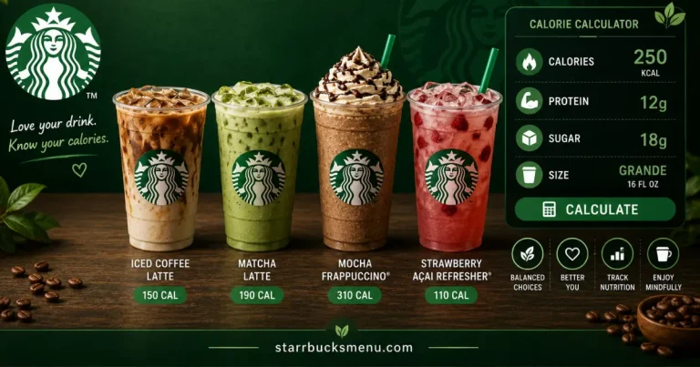 Starbucks Calorie Calculator