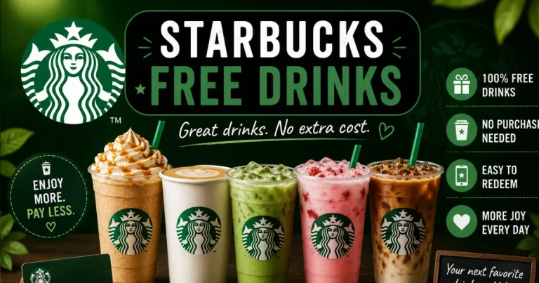 Starbucks Free Drinks