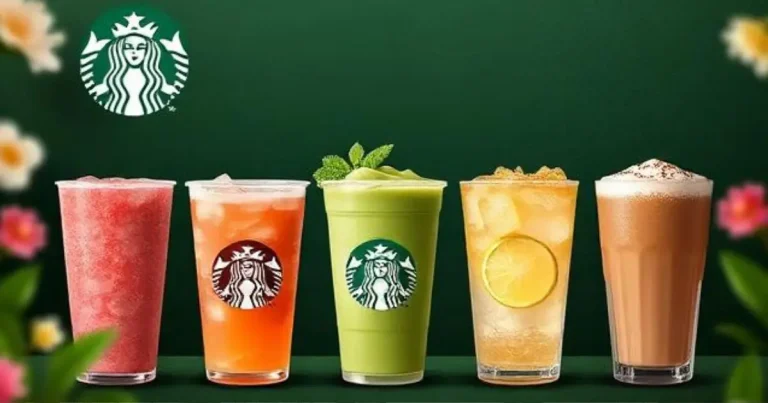 Starbucks Spring Menu Featured